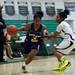 Ypsilanti High School senior Jasmine Jones drives against a Huron defender in the game on Monday, Feb. 25. Daniel Brenner I AnnArbor.com